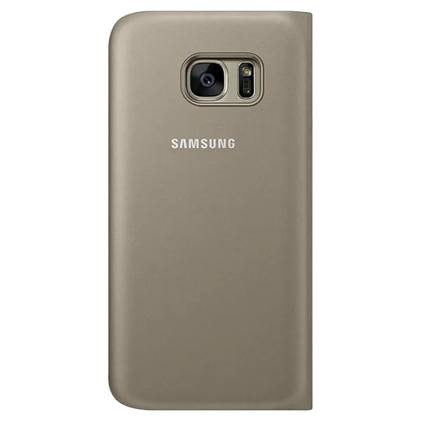 Чехол для смартфона Samsung Galaxy S7 Samsung/ Flip Cover/ PP/ Золотой photo 2