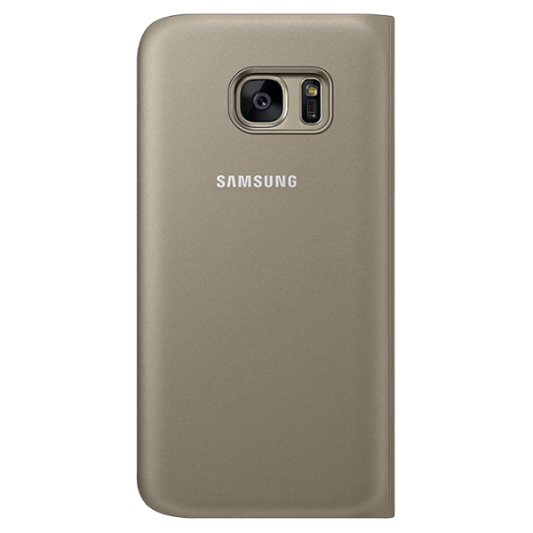 Чехол для смартфона Samsung Galaxy S7 Samsung/ Flip Cover/ PP/ Золотой photo 2