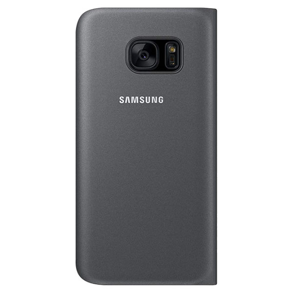 Чехол для смартфона Samsung Galaxy S7 Samsung/ Flip Cover View/ PP/ Алюминий Черный photo 2