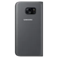 Чехол для смартфона Samsung Galaxy S7 Samsung/ Flip Cover View/ PP/ Алюминий Черный photo 2