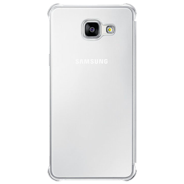 Чехол для смартфона Samsung Galaxy A5 (2016) Samsung/ Flip Cover View/ PC/ PU/ Серебристый Серый photo 2