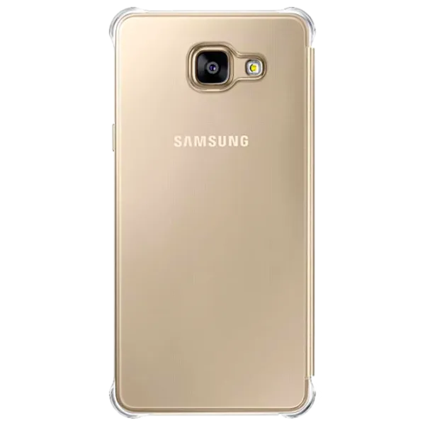Чехол для смартфона Samsung Galaxy A5 (2016) Samsung/ Flip Cover View/ PC/ PU/ Золотой photo 2