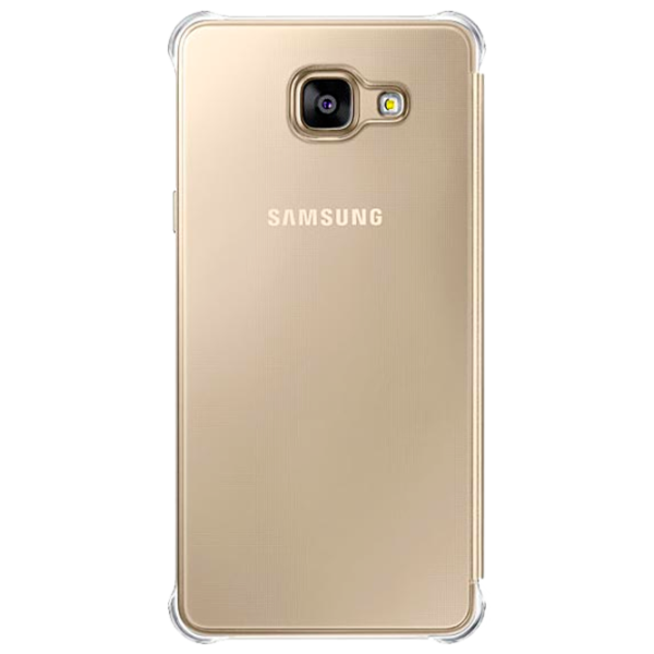 Чехол для смартфона Samsung Galaxy A5 (2016) Samsung/ Flip Cover View/ PC/ PU/ Золотой photo 2