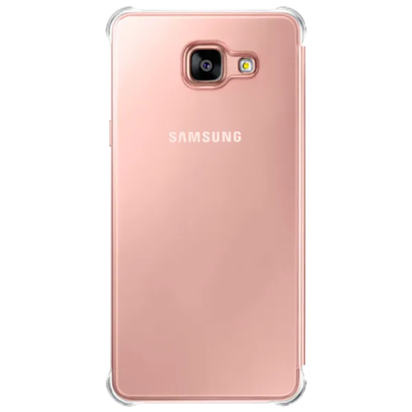 Чехол для смартфона Samsung Galaxy A5 (2016) Samsung/ Flip Cover View/ PC/ PU/ Розовый photo 2
