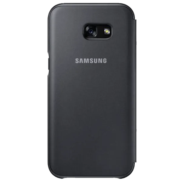 Чехол для смартфона Samsung Galaxy A3 (2017) Samsung/ Flip Cover/ PU/ Neon Черный photo 2