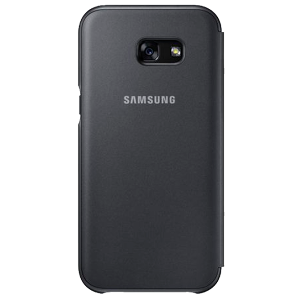 Чехол для смартфона Samsung Galaxy A3 (2017) Samsung/ Flip Cover/ PU/ Neon Черный photo 2