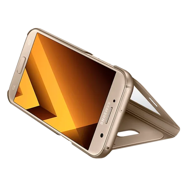 Чехол для смартфона Samsung Galaxy A7 (2017) Samsung/ Standing Cover/ PU/ Золотой photo 3