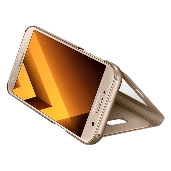 Чехол для смартфона Samsung Galaxy A7 (2017) Samsung/ Standing Cover/ PU/ Золотой photo 3