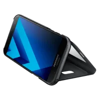 Husă pentru smartphone Samsung Galaxy A7 (2017) Samsung/ Standing Cover/ PU/ Black photo 3