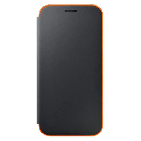 Чехол для смартфона Samsung Galaxy A7 (2017) Samsung/ Flip Cover/ PU/ Neon Черный photo 2