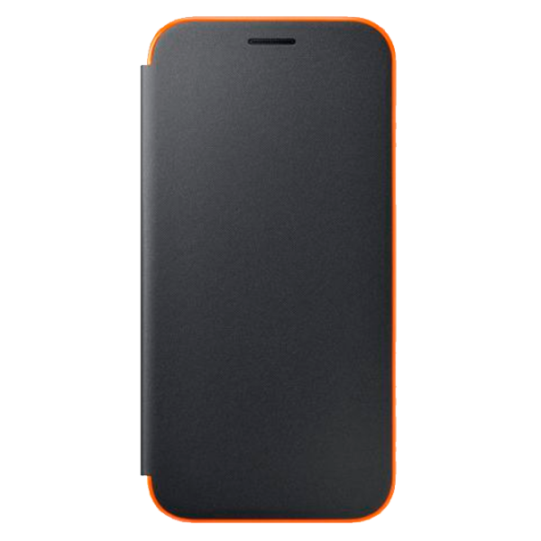 Чехол для смартфона Samsung Galaxy A7 (2017) Samsung/ Flip Cover/ PU/ Neon Черный photo 2