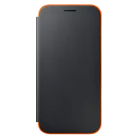 Чехол для смартфона Samsung Galaxy A7 (2017) Samsung/ Flip Cover/ PU/ Neon Черный photo 2