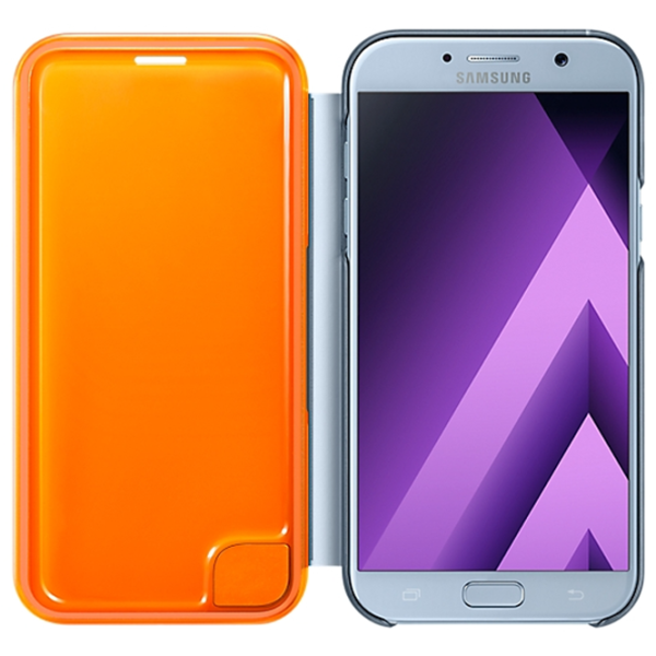 Чехол для смартфона Samsung Galaxy A7 (2017) Samsung/ Flip Cover/ PU/ Neon Синий photo 4