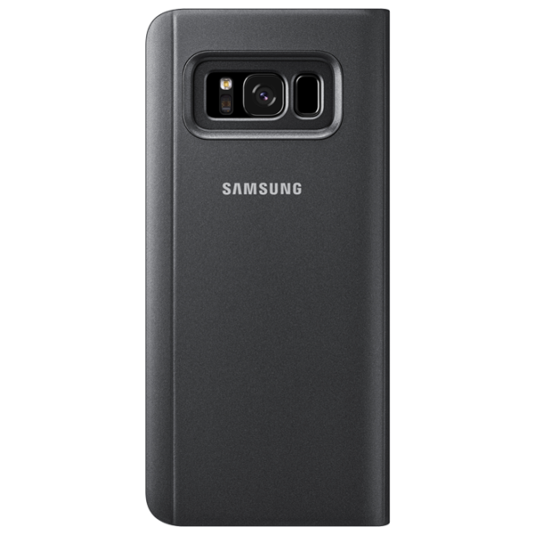 Чехол для смартфона Samsung Galaxy S8 Samsung/ Flip S View Standing Cover/ PU/ Черный photo 2