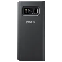 Чехол для смартфона Samsung Galaxy S8 Samsung/ Flip S View Standing Cover/ PU/ Черный photo 2