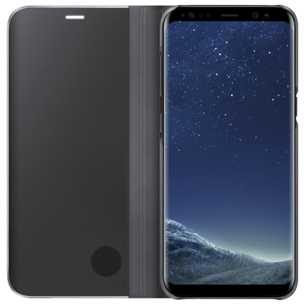 Чехол для смартфона Samsung Galaxy S8 Samsung/ Flip S View Standing Cover/ PU/ Черный photo 3