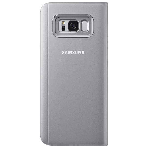 Чехол для смартфона Samsung Galaxy S8 Samsung/ Standing Cover/ PU/ Серебристый photo 2