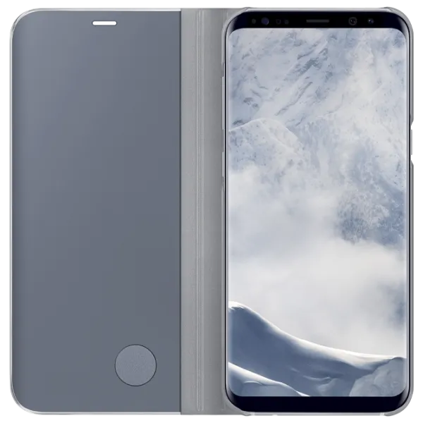 Чехол для смартфона Samsung Galaxy S8 Samsung/ Standing Cover/ PU/ Серебристый photo 3