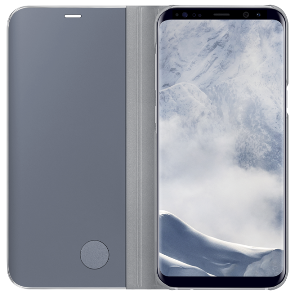 Чехол для смартфона Samsung Galaxy S8 Samsung/ Standing Cover/ PU/ Серебристый photo 3