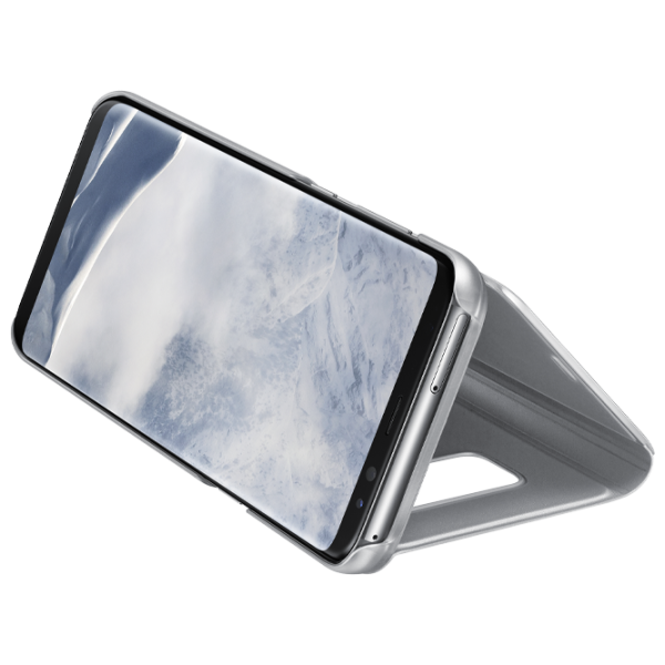 Чехол для смартфона Samsung Galaxy S8 Samsung/ Standing Cover/ PU/ Серебристый photo 4