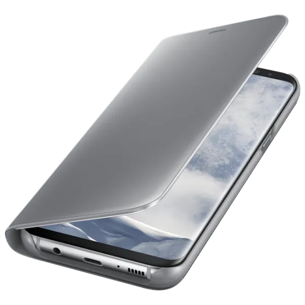 Чехол для смартфона Samsung Galaxy S8 Samsung/ Standing Cover/ PU/ Серебристый photo 5