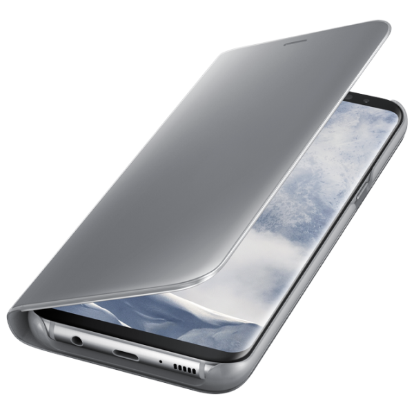 Чехол для смартфона Samsung Galaxy S8 Samsung/ Standing Cover/ PU/ Серебристый photo 5