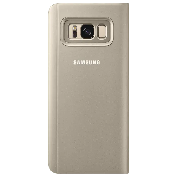 Чехол для смартфона Samsung Galaxy S8 Samsung/ Flip S View Standing Cover/ PU/ Золотой photo 2