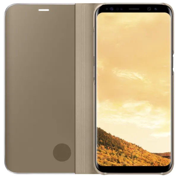 Чехол для смартфона Samsung Galaxy S8 Samsung/ Flip S View Standing Cover/ PU/ Золотой photo 3