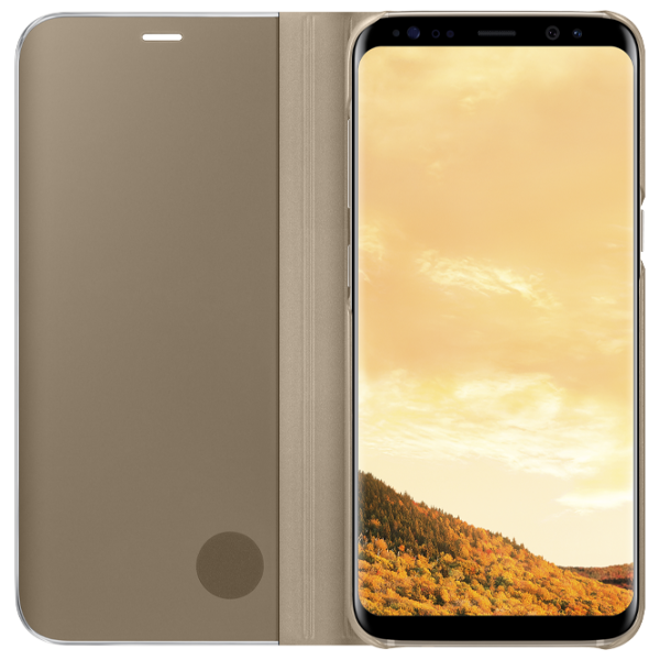 Чехол для смартфона Samsung Galaxy S8 Samsung/ Flip S View Standing Cover/ PU/ Золотой photo 3