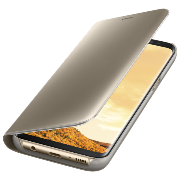 Чехол для смартфона Samsung Galaxy S8 Samsung/ Flip S View Standing Cover/ PU/ Золотой photo 5
