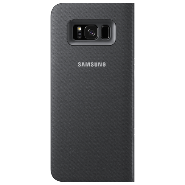 Чехол для смартфона Samsung Galaxy S8 Samsung/ LED Flip Wallet/ PU/ Черный photo 2