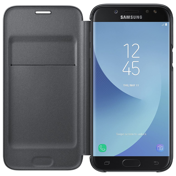 Husă pentru smartphone Samsung Galaxy J5 (2017) Samsung/ Flip Wallet/ PP/ Black photo 3
