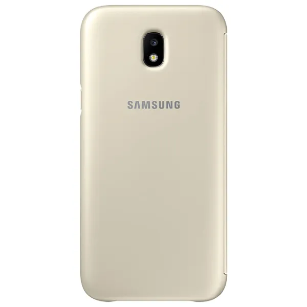 Чехол для смартфона Samsung Galaxy J5 (2017) Samsung/ Flip Wallet/ PP/ Золотой photo 2