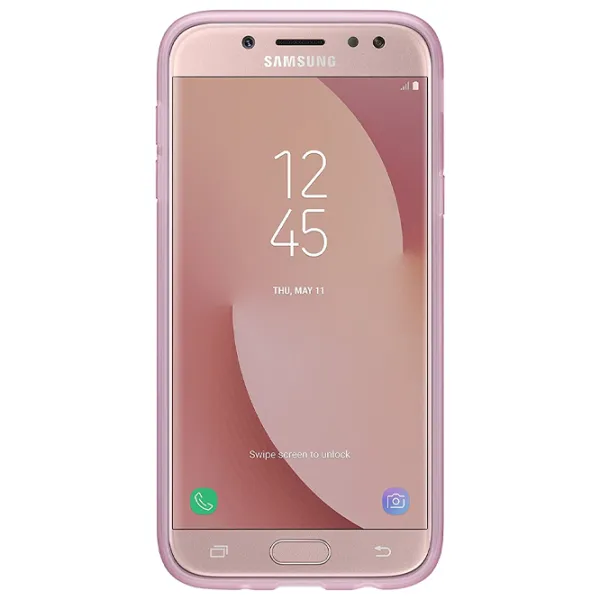 Чехол для смартфона Samsung Galaxy J5 (2017) Samsung/ Back/ TPU/ Jelly Розовый photo 2