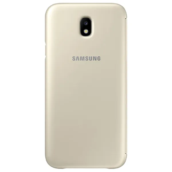Чехол для смартфона Samsung Galaxy J7 (2017) Samsung/ Flip Cover/ PU/ Золотой photo 2
