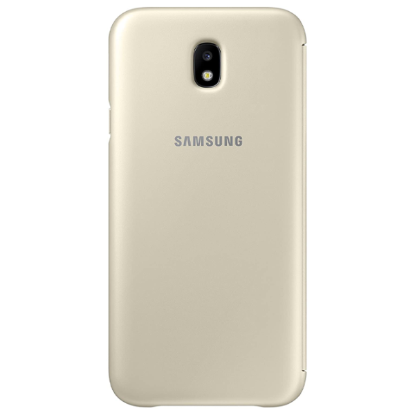 Чехол для смартфона Samsung Galaxy J7 (2017) Samsung/ Flip Cover/ PU/ Золотой photo 2