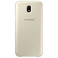 Husă pentru smartphone Samsung Galaxy J7 (2017) Samsung/ Flip Cover/ PU/ Gold photo 2