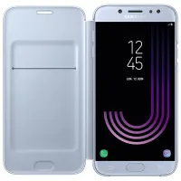 Husă pentru smartphone Samsung Galaxy J7 (2017) Samsung/ Flip Cover/ PU/ Blue photo 3