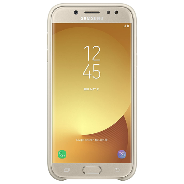 Чехол для смартфона Samsung Galaxy J7 (2017) Samsung/ Back/ TPU/ Золотой photo 2