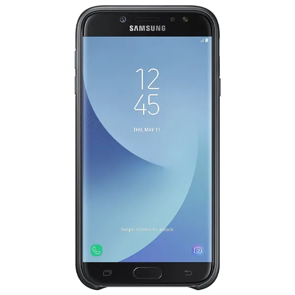 Husă pentru smartphone Samsung Galaxy J7 (2017) Samsung/ Back/ TPU/ Black photo 2