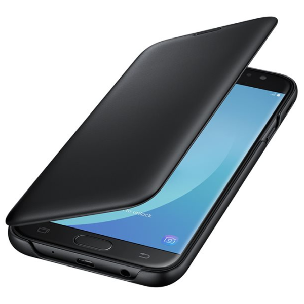 Чехол для смартфона Samsung Galaxy J7 (2017) Samsung/ Flip Cover/ TPU/ Черный photo 3