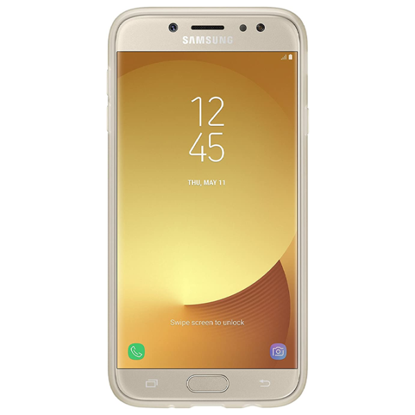 Husă pentru smartphone Samsung Galaxy J7 (2017) Samsung/ Back/ TPU/ Jelly Gold photo 2