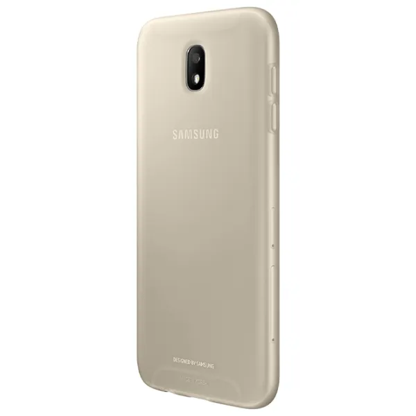 Husă pentru smartphone Samsung Galaxy J7 (2017) Samsung/ Back/ TPU/ Jelly Gold photo 3