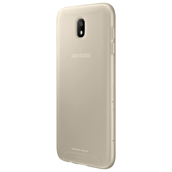Husă pentru smartphone Samsung Galaxy J7 (2017) Samsung/ Back/ TPU/ Jelly Gold photo 3