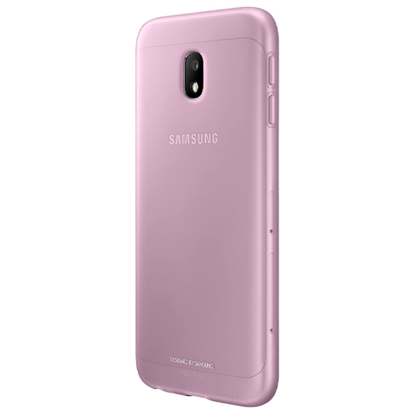 Чехол для смартфона Samsung Galaxy J3 (2017) Samsung/ Back/ TPU/ Прозрачный Розовый photo 2