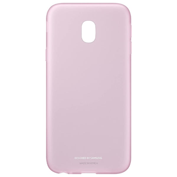 Чехол для смартфона Samsung Galaxy J3 (2017) Samsung/ Back/ TPU/ Прозрачный Розовый photo 3