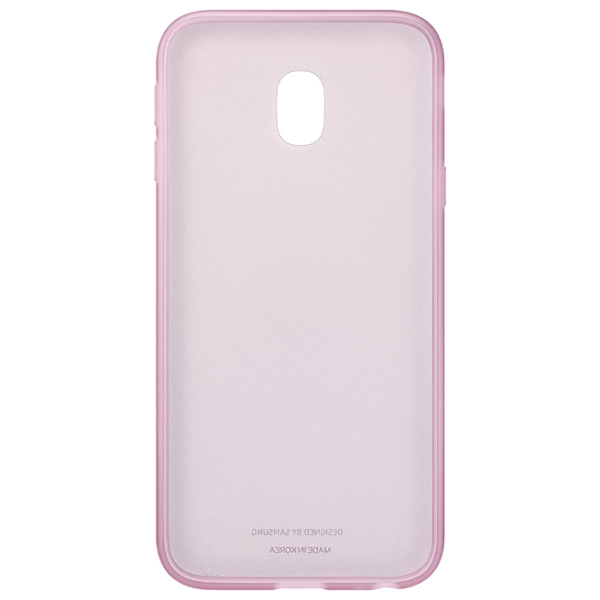 Чехол для смартфона Samsung Galaxy J3 (2017) Samsung/ Back/ TPU/ Прозрачный Розовый photo 4