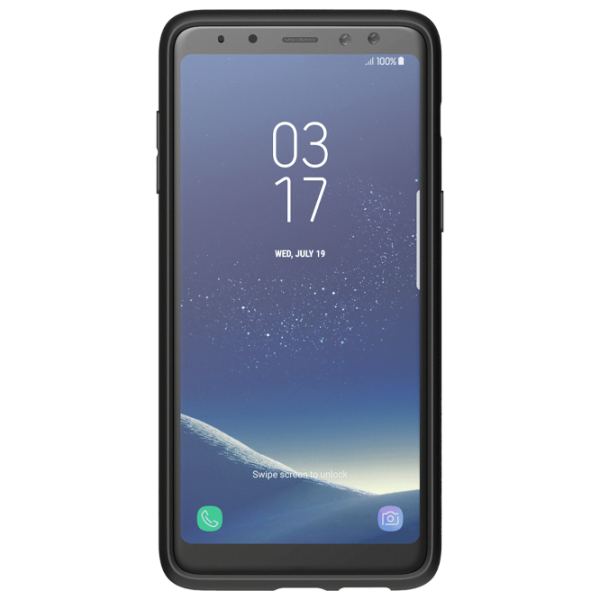 Чехол для смартфона Samsung Galaxy A8 Plus (2018) Samsung/ Back/ TPU/ Черный photo 2