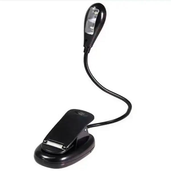 Книжная лампа TopElek Book Light Clips Черный photo 2 Книжная лампа TopElek Book Light Clips Черный photo 2