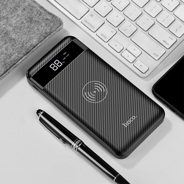 Power Bank Hoco J11 Astute wireless charging 10000 mAh/ Black photo 5